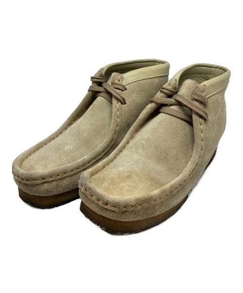 CLARKS（クラークス）CLARKS (クラークス) ワラビーブーツ ベージュ サイズ:24.5cmの古着・服飾アイテム