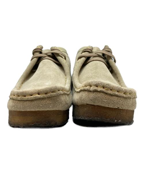 CLARKS（クラークス）CLARKS (クラークス) ワラビーブーツ ベージュ サイズ:24.5cmの古着・服飾アイテム