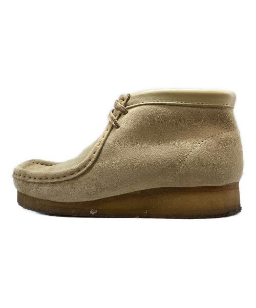 CLARKS（クラークス）CLARKS (クラークス) ワラビーブーツ ベージュ サイズ:24.5cmの古着・服飾アイテム