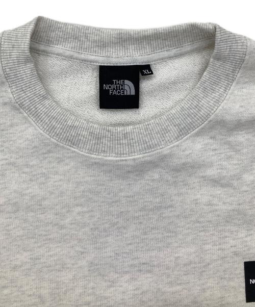 THE NORTH FACE（ザ ノース フェイス）THE NORTH FACE (ザ ノース フェイス) ヘザーロゴクルー Heather Logo Crew グレー サイズ:XL 未使用品の古着・服飾アイテム