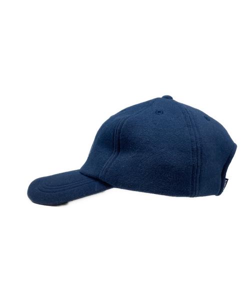 LACOSTE（ラコステ）LACOSTE (ラコステ) オーバルロゴスウェットキャップ ネイビーの古着・服飾アイテム