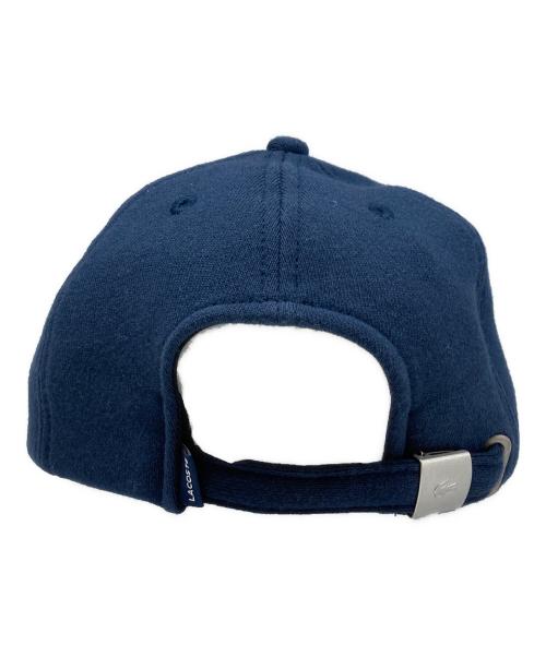 LACOSTE（ラコステ）LACOSTE (ラコステ) オーバルロゴスウェットキャップ ネイビーの古着・服飾アイテム