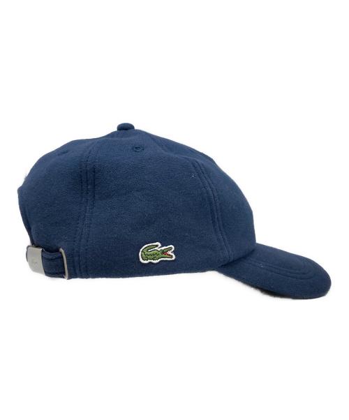LACOSTE（ラコステ）LACOSTE (ラコステ) オーバルロゴスウェットキャップ ネイビーの古着・服飾アイテム