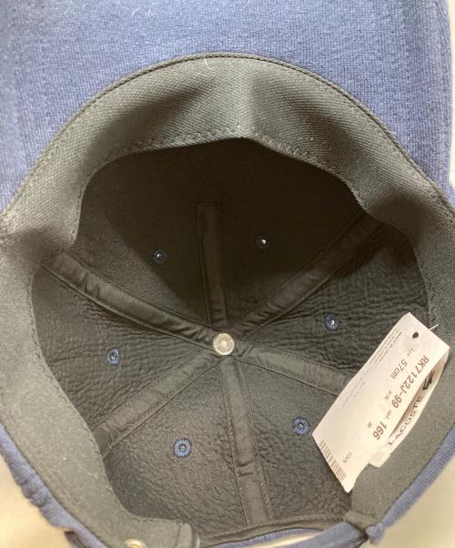 LACOSTE（ラコステ）LACOSTE (ラコステ) オーバルロゴスウェットキャップ ネイビーの古着・服飾アイテム