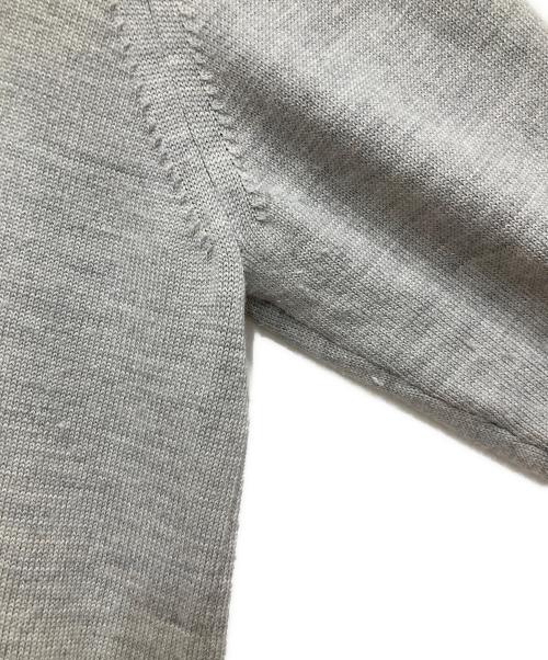 LACOSTE（ラコステ）LACOSTE (ラコステ) Vネックニット グレー サイズ:5の古着・服飾アイテム