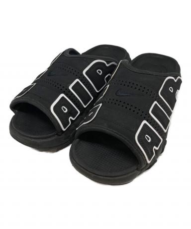 【中古 箱無し】NIKE AIR MORE UPTEMPO SLIDE サンダル 中古・古着通販】NIKE (ナイキ) AIR MORE UPTEMPO SLIDE ブラック