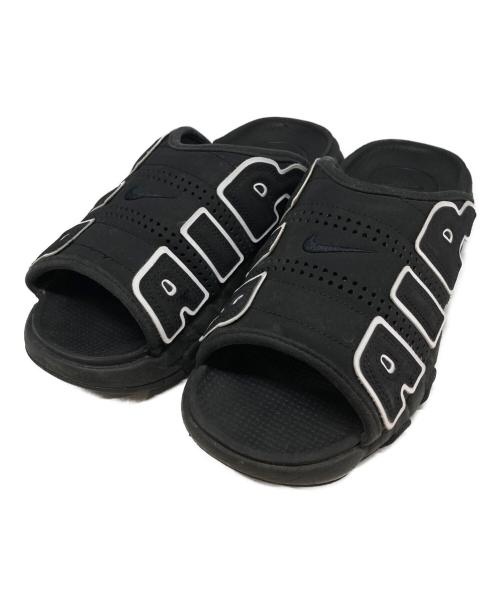 NIKE（ナイキ）NIKE (ナイキ) AIR MORE UPTEMPO SLIDE ブラック サイズ:28cmの古着・服飾アイテム