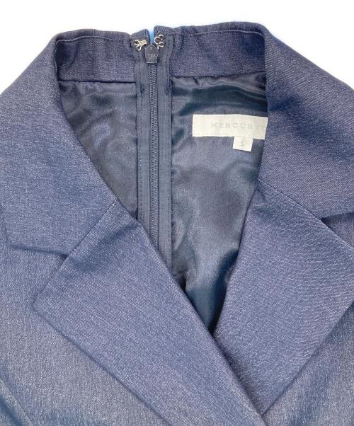 MERCURY DUO（マーキュリーデュオ）MERCURY DUO (マーキュリーデュオ) ジャケットドッキングワンピース インディゴ サイズ:Sの古着・服飾アイテム