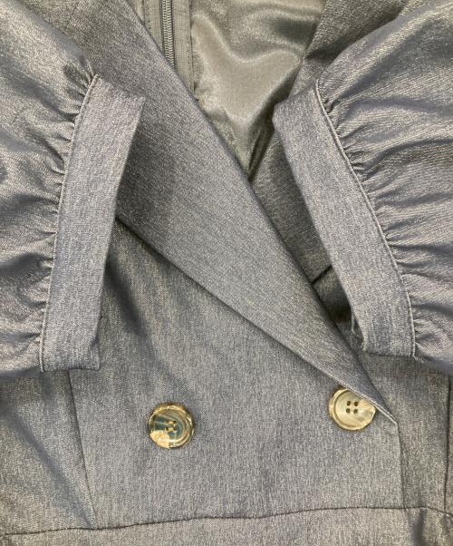 MERCURY DUO（マーキュリーデュオ）MERCURY DUO (マーキュリーデュオ) ジャケットドッキングワンピース インディゴ サイズ:Sの古着・服飾アイテム