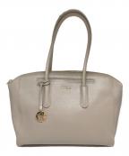 FURLAフルラ）の古着「TESSA/レザートートバッグ」｜ベージュ