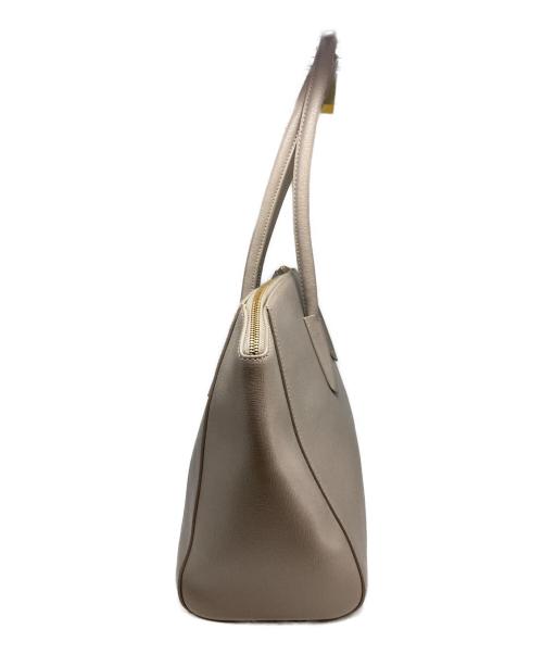 FURLA（フルラ）FURLA (フルラ) TESSA/レザートートバッグ ベージュの古着・服飾アイテム