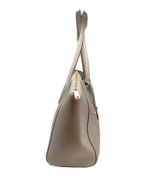 FURLA（フルラ）FURLA (フルラ) TESSA/レザートートバッグ ベージュの古着・服飾アイテム
