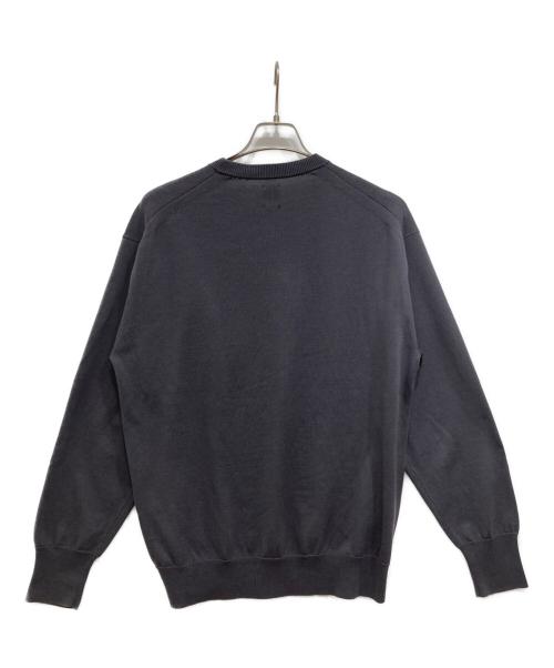 BATONER（バトナ―）BATONER (バトナ―) CARIBBEAN SEAISLAND COTTON CREW NECK/クルーネックニット グレー サイズ:3の古着・服飾アイテム