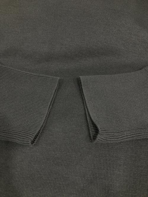 BATONER（バトナ―）BATONER (バトナ―) CARIBBEAN SEAISLAND COTTON CREW NECK/クルーネックニット グレー サイズ:3の古着・服飾アイテム