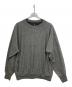 BATONER（バトナ―）の古着「LINEN URAKE LONG SLEEVE/リネンニット」｜グレー