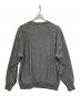 BATONER (バトナ―) LINEN URAKE LONG SLEEVE/リネンニット グレー サイズ:3：18000円