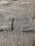 中古・古着 BATONER (バトナ―) LINEN URAKE LONG SLEEVE/リネンニット グレー サイズ:3：18000円