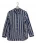 A vontade（アボンタージ）の古着「Gardener Apron Shirts/ストライプシャツ」｜ブルー