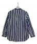 A vontade (アボンタージ) Gardener Apron Shirts/ストライプシャツ ブルー サイズ:M：10000円