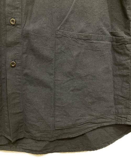 A vontade（アボンタージ）A vontade (アボンタージ) Gardener Apron Shirts/リネン混シャツ ネイビー サイズ:Mの古着・服飾アイテム