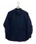 A vontade（アボンタージ）の古着「Gardener Apron Shirts/リネン混シャツ」｜ネイビー