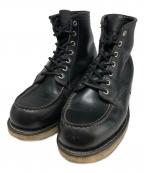 RED WINGレッドウィング）の古着「6-inch Classic Moc」｜ブラック