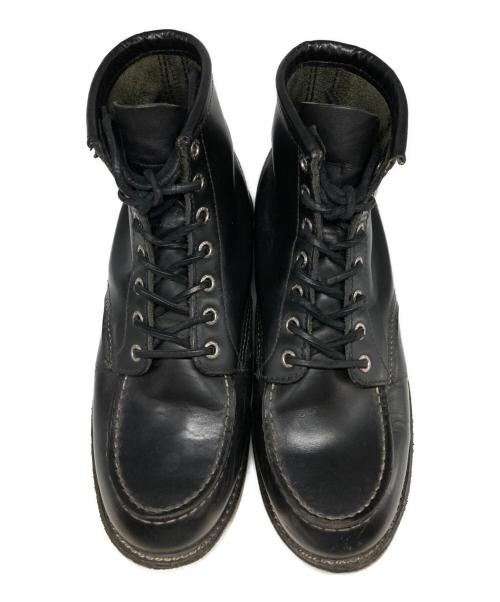RED WING（レッドウィング）RED WING (レッドウィング) 6-inch Classic Moc ブラック サイズ: 8 1/2の古着・服飾アイテム