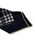 BURBERRY LONDON (バーバリーロンドン) ノヴァチェックシルクスカーフ ブラック：8000円