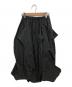 ENFOLD (エンフォルド) CURVE PARTS SKIRT ブラック サイズ:38：14000円