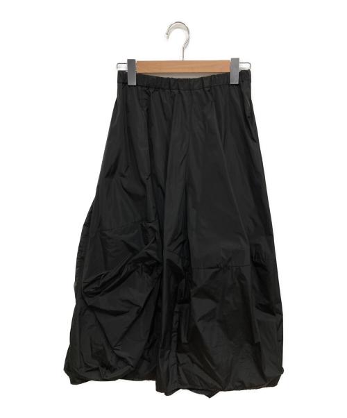 ENFOLD（エンフォルド）ENFOLD (エンフォルド) SQUARE SKIRT ブラック サイズ:38の古着・服飾アイテム