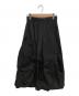 ENFOLD (エンフォルド) SQUARE SKIRT ブラック サイズ:38：17000円