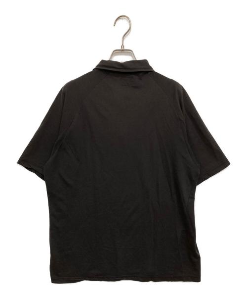 stussy（ステューシー）stussy (ステューシー) ポロシャツ ブラック サイズ:Lの古着・服飾アイテム