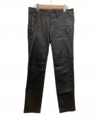 JOSEPHジョゼフ）の古着「STICKハイパワーソフトストレッチ/バイカーデニム」｜ブラック