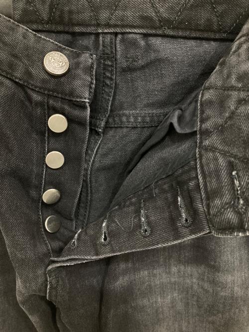 BALMAIN（バルマン）BALMAIN (バルマン) バイカーデニム ブラック サイズ:34の古着・服飾アイテム