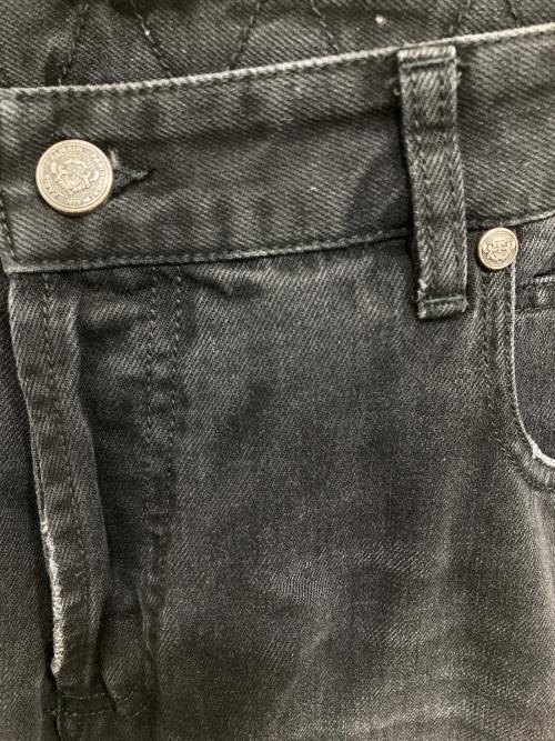 BALMAIN（バルマン）BALMAIN (バルマン) バイカーデニム ブラック サイズ:34の古着・服飾アイテム