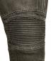 中古・古着 BALMAIN (バルマン) バイカーデニム ブラック サイズ:34：16000円