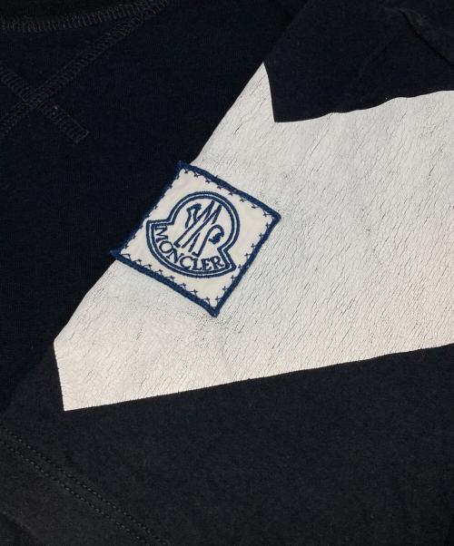 MONCLER（モンクレール）MONCLER (モンクレール) Tシャツ ブラック サイズ:Lの古着・服飾アイテム