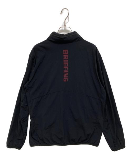 BRIEFING GOLF（ブリーフィング ゴルフ）BRIEFING GOLF (ブリーフィング ゴルフ) WIND BLOUSON/ジップアップジャケット ブラック サイズ:Xlの古着・服飾アイテム