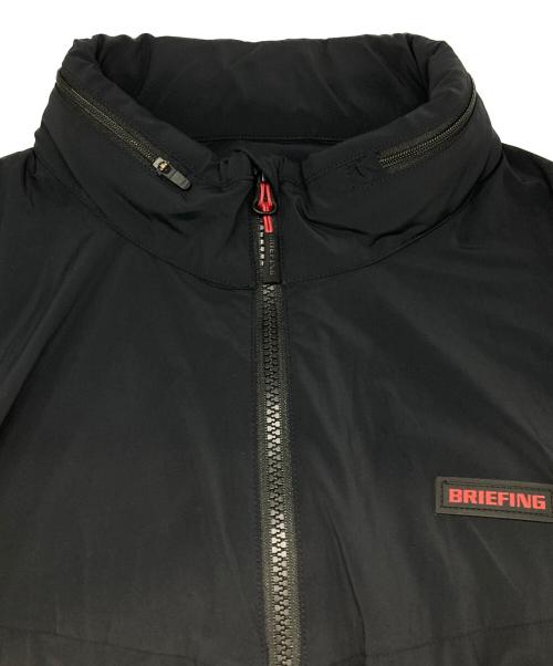 BRIEFING GOLF（ブリーフィング ゴルフ）BRIEFING GOLF (ブリーフィング ゴルフ) WIND BLOUSON/ジップアップジャケット ブラック サイズ:Xlの古着・服飾アイテム