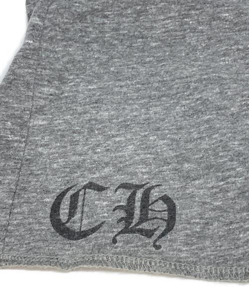 CHROME HEARTS（クロムハーツ）CHROME HEARTS (クロムハーツ) ヘンリーネックラグランカットソー グレー サイズ:Mの古着・服飾アイテム