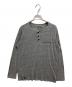 CHROME HEARTS（クロムハーツ）の古着「ヘンリーネックラグランカットソー」｜グレー