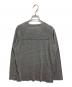 CHROME HEARTS (クロムハーツ) ヘンリーネックラグランカットソー グレー サイズ:M：45000円