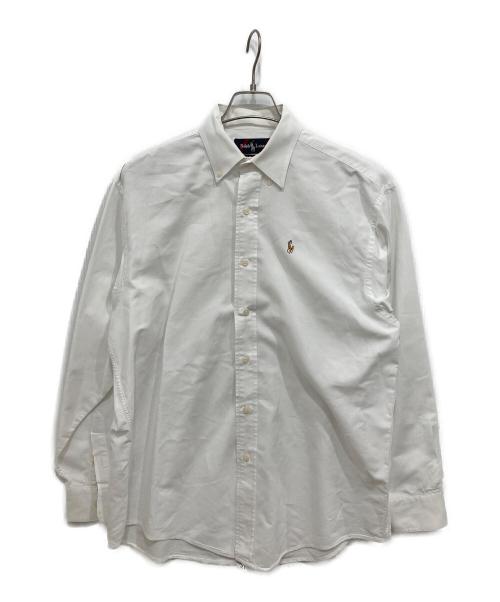 RALPH LAUREN（ラルフローレン）RALPH LAUREN (ラルフローレン) ボタンダウンシャツ ホワイト サイズ:20の古着・服飾アイテム