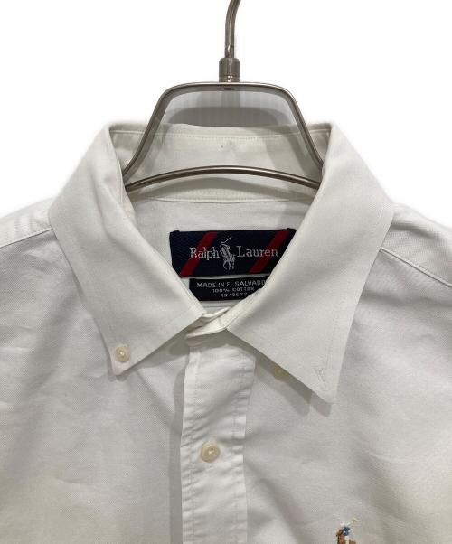 RALPH LAUREN（ラルフローレン）RALPH LAUREN (ラルフローレン) ボタンダウンシャツ ホワイト サイズ:20の古着・服飾アイテム
