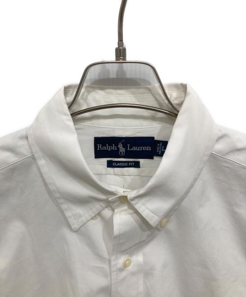 RALPH LAUREN（ラルフローレン）RALPH LAUREN (ラルフローレン) ボタンダウンシャツ ホワイト サイズ:Lの古着・服飾アイテム