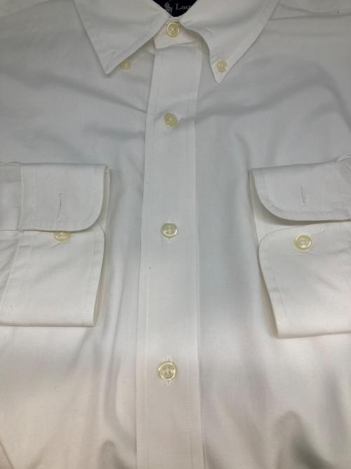 RALPH LAUREN（ラルフローレン）RALPH LAUREN (ラルフローレン) ボタンダウンシャツ ホワイト サイズ:Lの古着・服飾アイテム