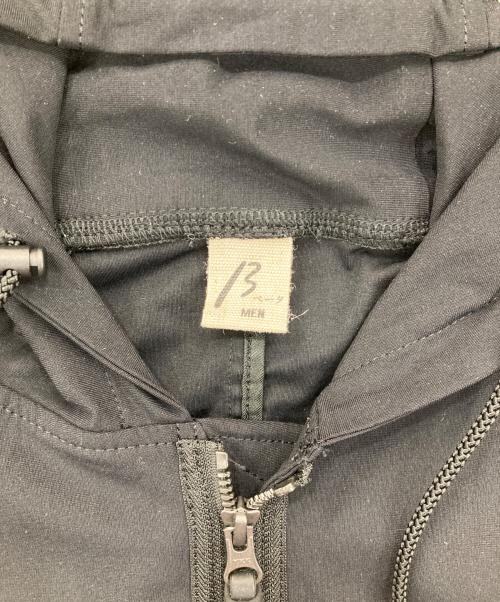 βMEN（ベータメン）βMEN (ベータメン) メリルハイテンション フーディーMA-1ブルゾン ブラック サイズ:Mの古着・服飾アイテム