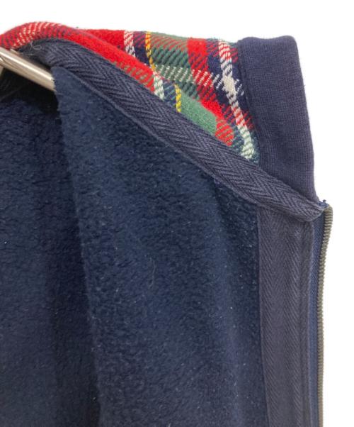 POLO RALPH LAUREN（ポロ・ラルフローレン）POLO RALPH LAUREN (ポロ・ラルフローレン) 裏起毛ジップパーカー ネイビー サイズ:XLの古着・服飾アイテム