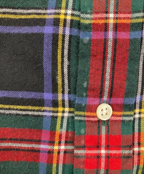 POLO RALPH LAUREN（ポロ・ラルフローレン）POLO RALPH LAUREN (ポロ・ラルフローレン) チェックシャツ レッド サイズ:Lの古着・服飾アイテム