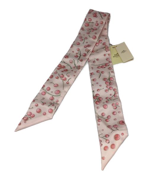 HERMES（エルメス）HERMES (エルメス) red berries ピンク 未使用品の古着・服飾アイテム